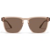 image:imageUNPLUGGED Square Polarized SunglassesOatBrown Polarized