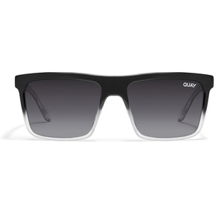 image:imageQUAY  Mens Sunglasses Oversized Square Shades UV Protected LensesBlack to Clear Polarized
