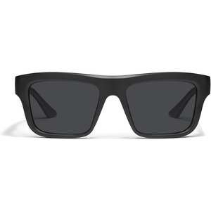 image:imageQUAY  Mens Sunglasses Polarized Square Lenses with UV Protection Dealers Choice Matte BlackBlack Polarized