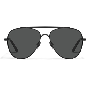 image:imageQUAY  Sunglasses for Men amp Women Round Lenses with UV ProtectionBlackSmoke Polarized