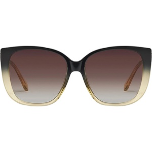 image:imageQUAY  Womens Ever After Sunglasses Square Lenses with UV ProtectionBlack Yellow