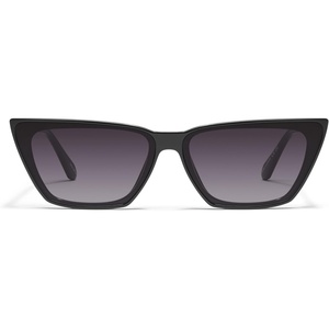 image:imageQUAY  Womens Sunglasses Oversized Cat Eye Shades UV Protected LensesBlackSmoke