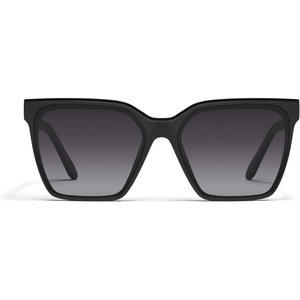 image:imageQUAY Level Up Sunglasses Oversized Womens Square Sunglasses with UV Protected Lenses Statement Designer ShadesBlackSmoke Polarized