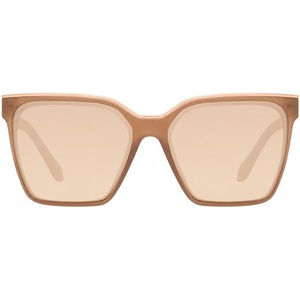 image:imageQUAY Level Up Sunglasses Oversized Womens Square Sunglasses with UV Protected Lenses Statement Designer ShadesCamelTanrose