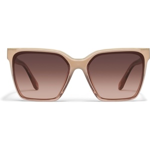 image:imageQUAY Level Up Sunglasses Oversized Womens Square Sunglasses with UV Protected Lenses Statement Designer ShadesChamomileDark Fawn
