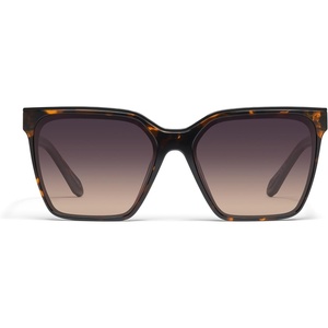 image:imageQUAY Level Up Sunglasses Oversized Womens Square Sunglasses with UV Protected Lenses Statement Designer ShadesTortoiseSmoke Taupe Polarized