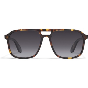 image:imageQUAY On the Fly Polarized Unisex Aviator Sunglasses UV Protection Oversized Fashion Accessories for On The Go LifestyleTortoiseSmoke Polarized