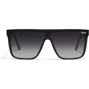 image:imageQUAY Unisex Shield Shield Polarized Shield Lenses with UV Protection Oversized SunglassesBlack Polarized