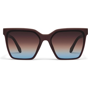 image:imageQUAY Women Level Up Square SunglassesChocolateBrown Blue