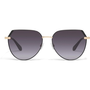 image:imageQuay  Womens Sunglasses Polarized Round Lenses with UV Protection Coffee Run Tortoise GoldBlack GoldSmoke