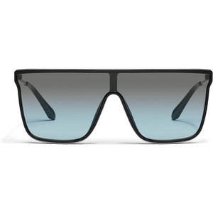 image:imageQuay Unisex Nightfall Remixed Shield SunglassesBrownClear Rx