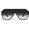 image:imageQUAY  Sunglasses for Men amp Women Oversized Sunglasses with UV Protection Showbiz Black