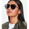 image:imageQUAY  Sunglasses for Men amp Women Aviator Lenses with UV Protection Oversized Sunglasses High Key LargeBlackSmoke